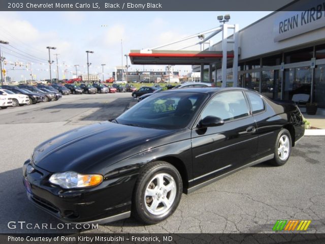 2003 Chevrolet Monte Carlo LS in Black