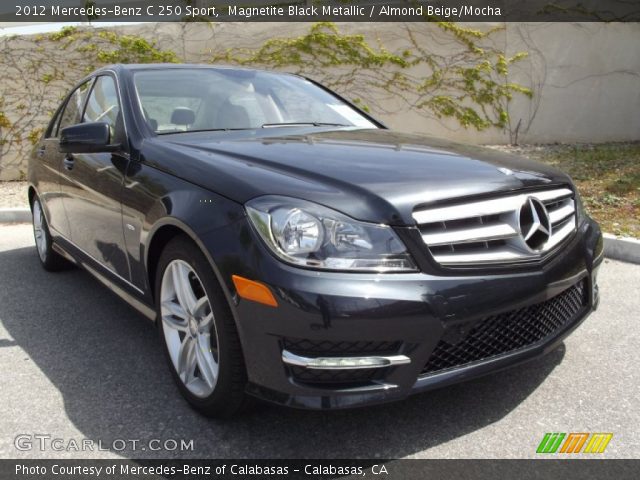 2012 Mercedes-Benz C 250 Sport in Magnetite Black Metallic
