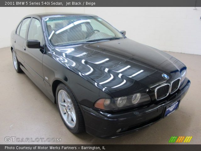 2001 BMW 5 Series 540i Sedan in Jet Black