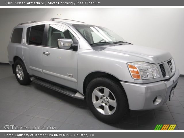 2005 Nissan Armada SE in Silver Lightning