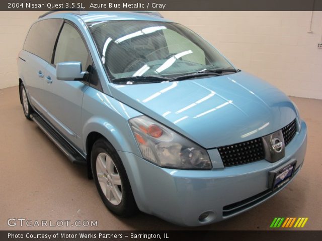 2004 Nissan Quest 3.5 SL in Azure Blue Metallic