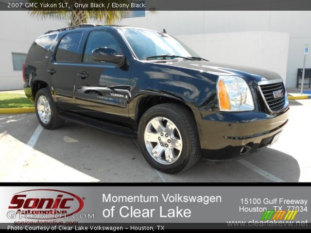 2007 GMC Yukon SLT in Onyx Black