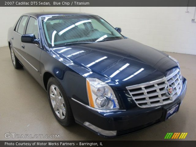 2007 Cadillac DTS Sedan in Blue Chip