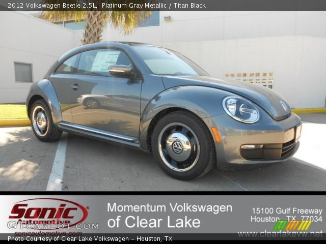 2012 Volkswagen Beetle 2.5L in Platinum Gray Metallic