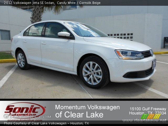 2012 Volkswagen Jetta SE Sedan in Candy White