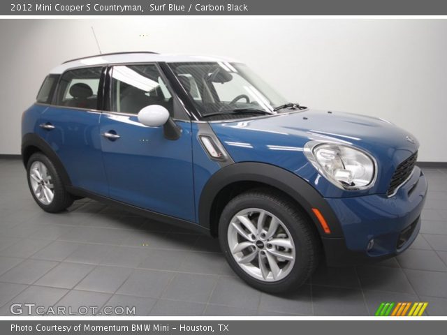2012 Mini Cooper S Countryman in Surf Blue