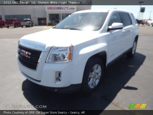 2012 GMC Terrain SLE in Olympic White