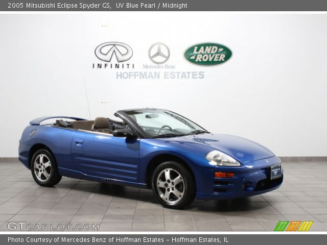 2005 Mitsubishi Eclipse Spyder GS in UV Blue Pearl
