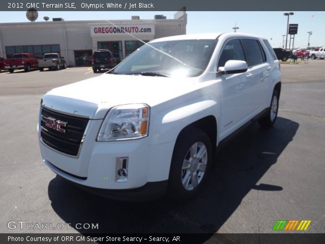 2012 GMC Terrain SLE in Olympic White