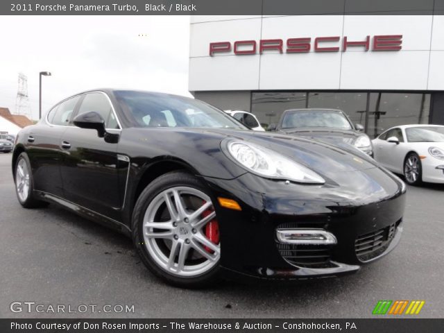 2011 Porsche Panamera Turbo in Black