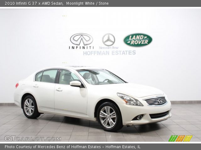 2010 Infiniti G 37 x AWD Sedan in Moonlight White