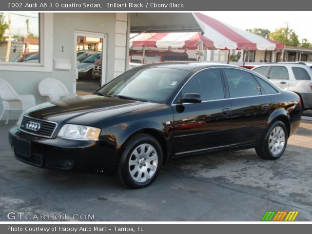 2002 Audi A6 3.0 quattro Sedan in Brilliant Black