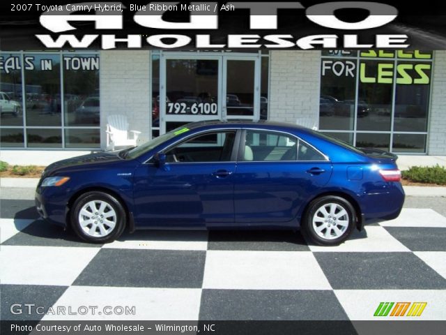 2007 Toyota Camry Hybrid in Blue Ribbon Metallic