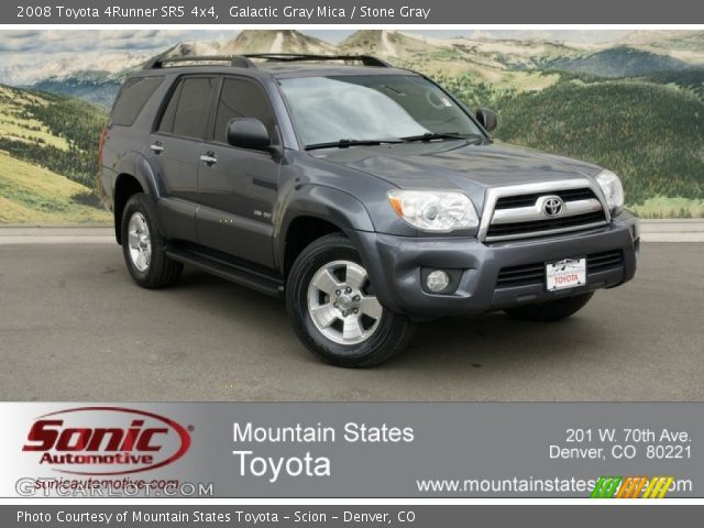 2008 Toyota 4Runner SR5 4x4 in Galactic Gray Mica