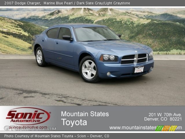 2007 Dodge Charger  in Marine Blue Pearl