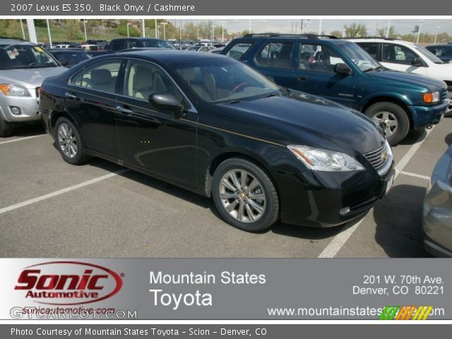 2007 Lexus ES 350 in Black Onyx