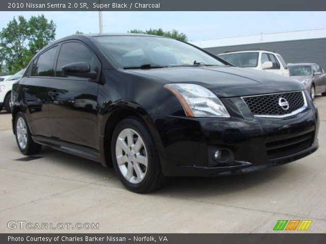 2010 Nissan Sentra 2.0 SR in Super Black