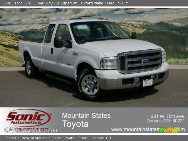 2005 Ford F250 Super Duty XLT SuperCab in Oxford White