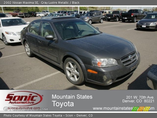 2002 Nissan Maxima SE in Gray Lustre Metallic