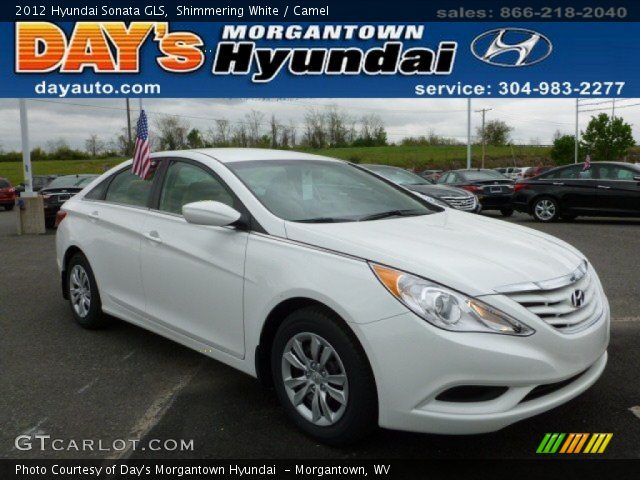 2012 Hyundai Sonata GLS in Shimmering White