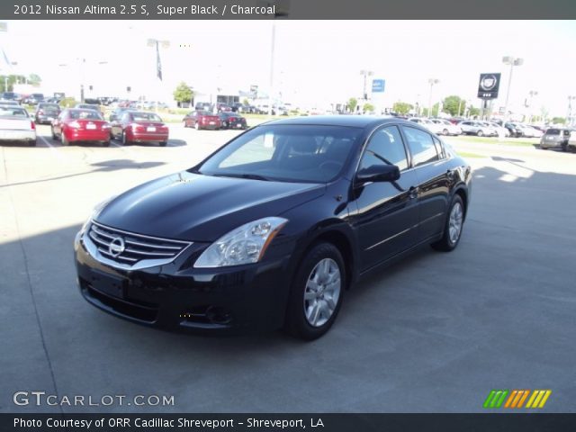 2012 Nissan Altima 2.5 S in Super Black