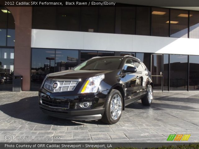 2012 Cadillac SRX Performance in Black Raven