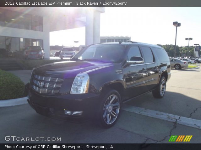 2012 Cadillac Escalade ESV Premium in Black Raven
