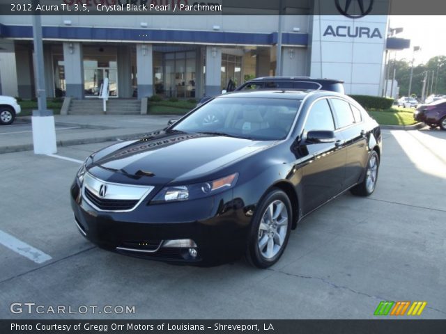 2012 Acura TL 3.5 in Crystal Black Pearl