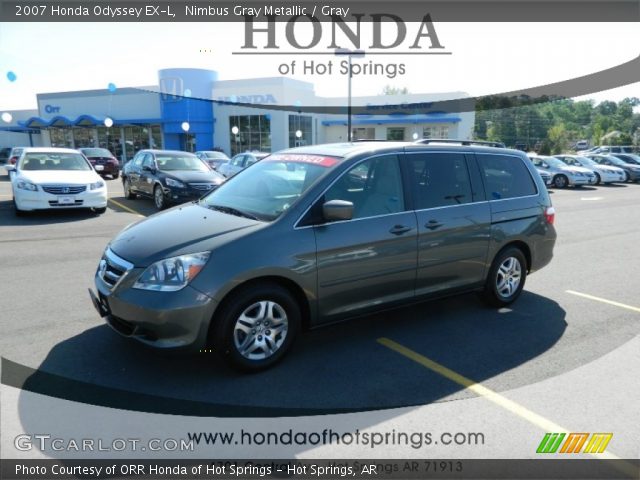 2007 Honda Odyssey EX-L in Nimbus Gray Metallic