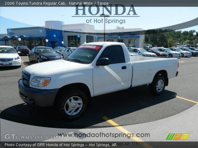 2006 Toyota Tundra Regular Cab in Natural White