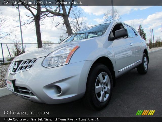 2011 Nissan Rogue S AWD in Silver Ice Metallic