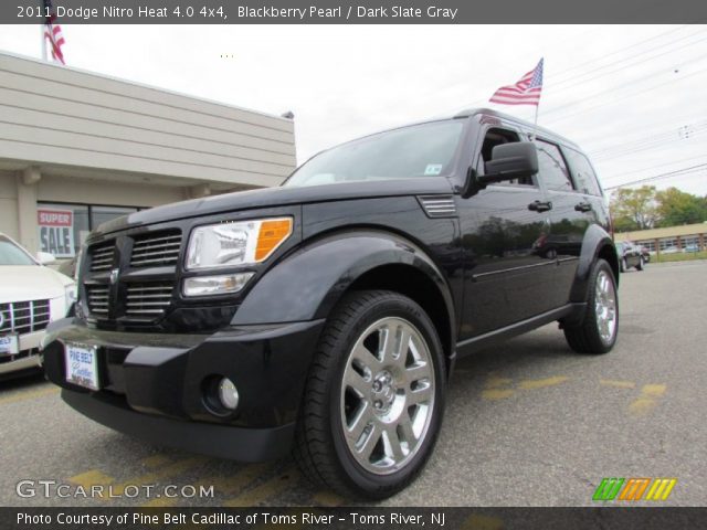 2011 Dodge Nitro Heat 4.0 4x4 in Blackberry Pearl