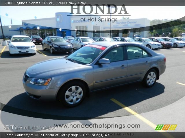 2008 Hyundai Sonata GLS V6 in Steel Gray