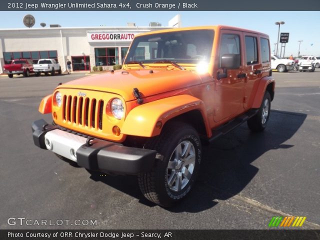 2012 Jeep Wrangler Unlimited Sahara 4x4 in Crush Orange