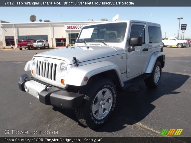 2012 Jeep Wrangler Sahara 4x4 in Bright Silver Metallic