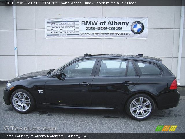 2011 BMW 3 Series 328i xDrive Sports Wagon in Black Sapphire Metallic