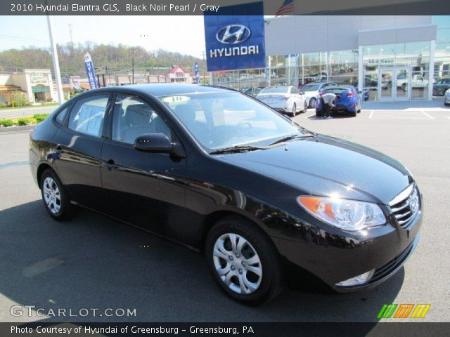 2010 Hyundai Elantra GLS in Black Noir Pearl