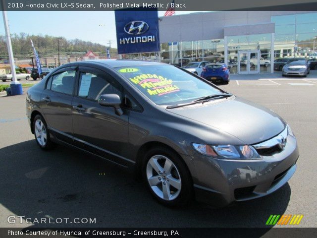 2010 Honda Civic LX-S Sedan in Polished Metal Metallic