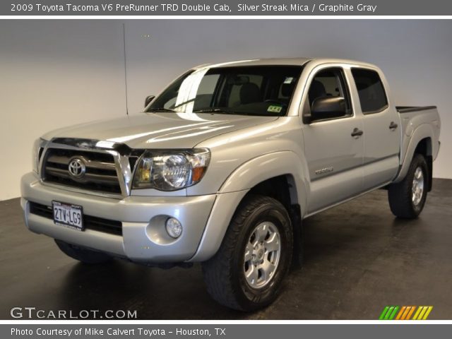 2009 Toyota Tacoma V6 PreRunner TRD Double Cab in Silver Streak Mica