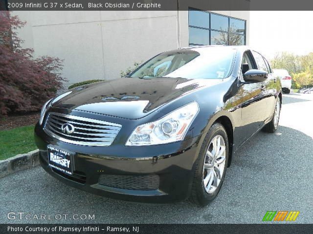 2009 Infiniti G 37 x Sedan in Black Obsidian