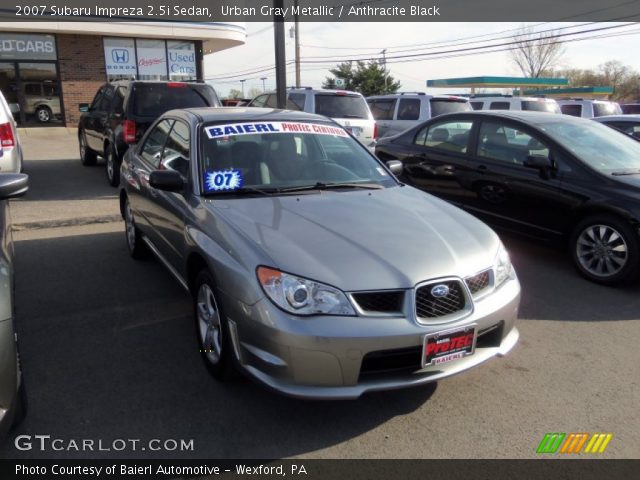 2007 Subaru Impreza 2.5i Sedan in Urban Gray Metallic
