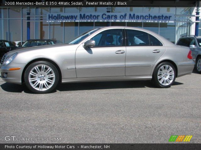 2008 Mercedes-Benz E 350 4Matic Sedan in Pewter Metallic