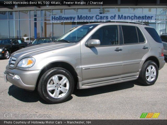 2005 Mercedes-Benz ML 500 4Matic in Pewter Metallic