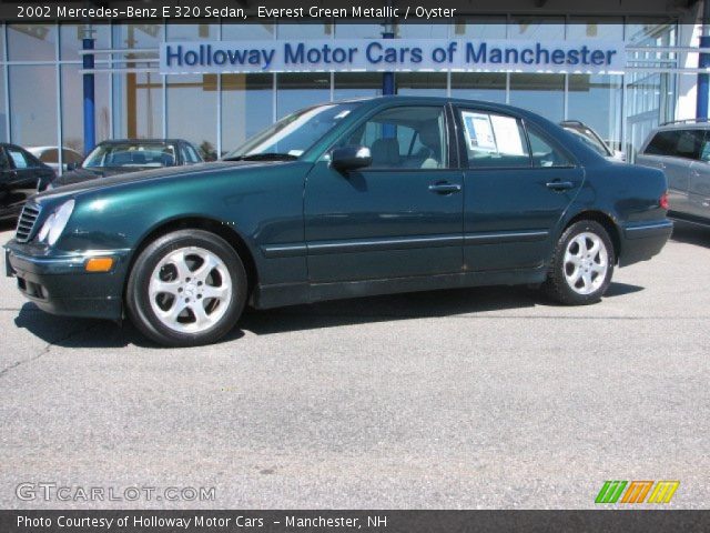 2002 Mercedes-Benz E 320 Sedan in Everest Green Metallic