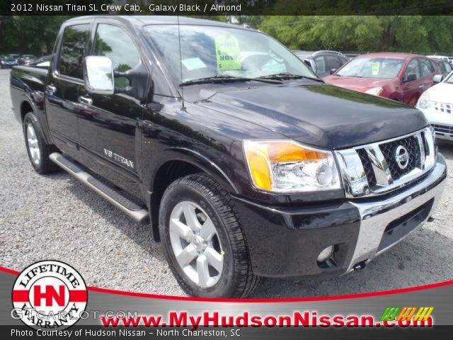2012 Nissan Titan SL Crew Cab in Galaxy Black