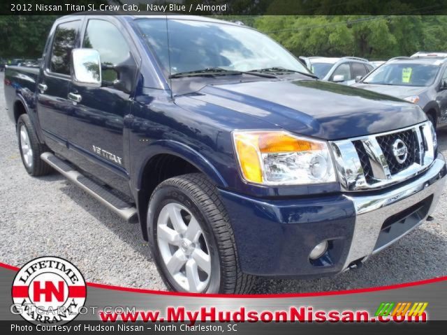 2012 Nissan Titan SL Crew Cab in Navy Blue