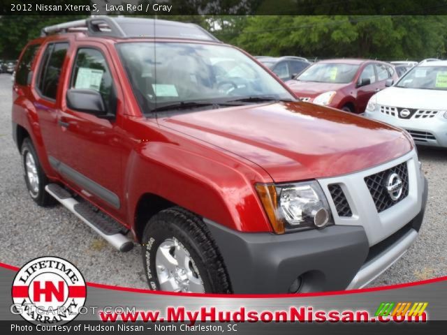2012 Nissan Xterra S in Lava Red