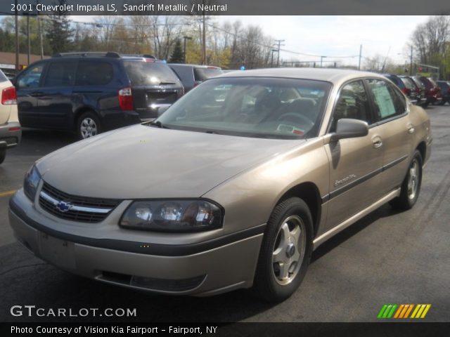 2001 Chevrolet Impala LS in Sandrift Metallic