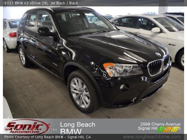 2013 BMW X3 xDrive 28i in Jet Black