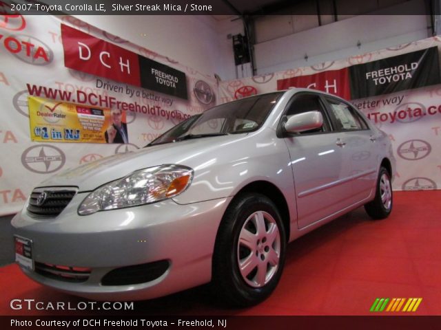 2007 Toyota Corolla LE in Silver Streak Mica